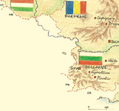 Ukraine, Romania, Bulgaria