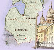 Lithuania, Latvia, Estonia & Russia