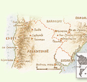 Chile, Argentina, Paraguay and Brazil