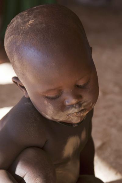 Herero child, Namibia