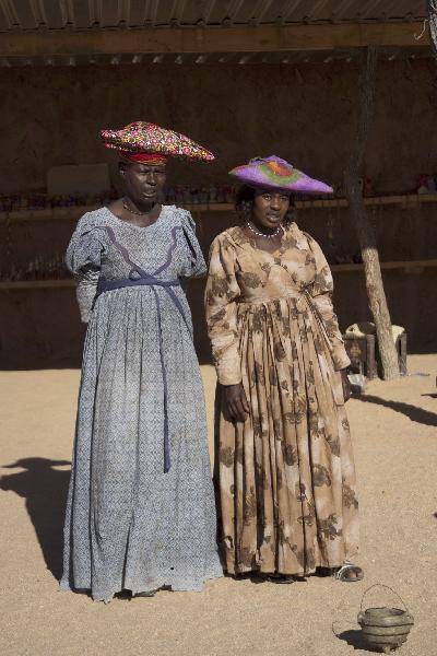 Herero women, Namibia