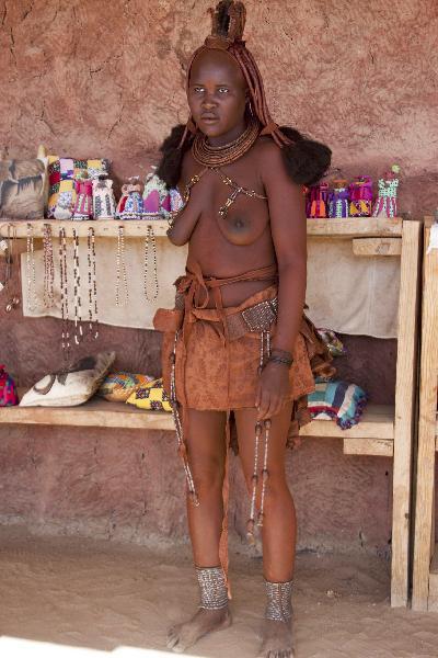Herero woman in Namibia