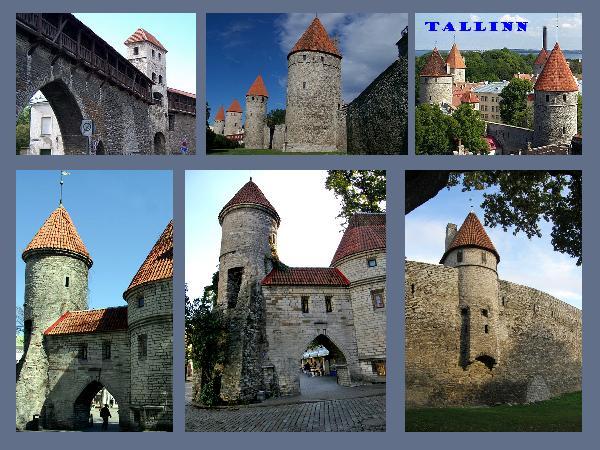 Tallinn castle in Estonia