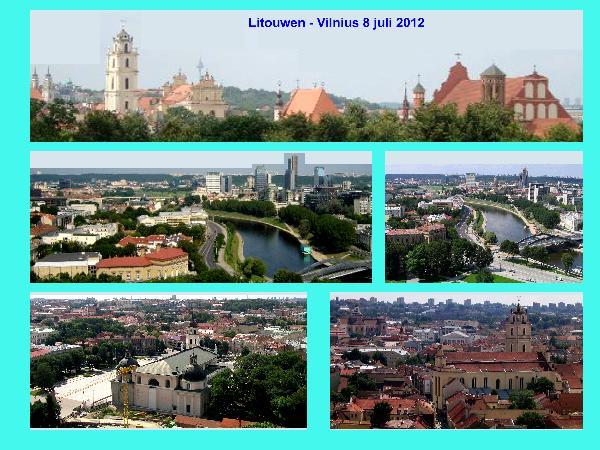 Vilnius view in Lithuania