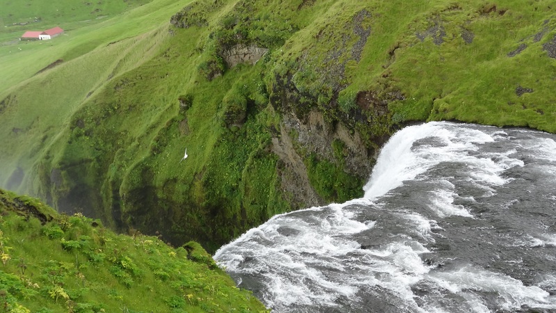 Iceland - Skaftafell National Park waterfall