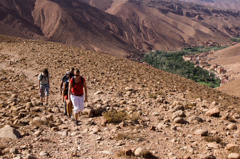 Hiking in Chefcaouen, Morocco 