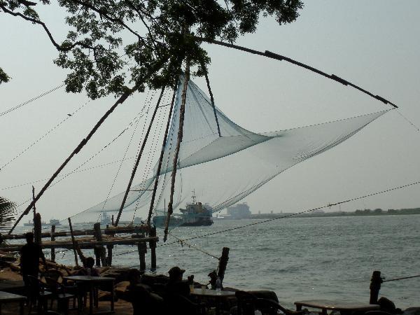 Fishing boat on South India tour