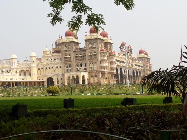 Palace of the maharadja in Mysore on South India tour