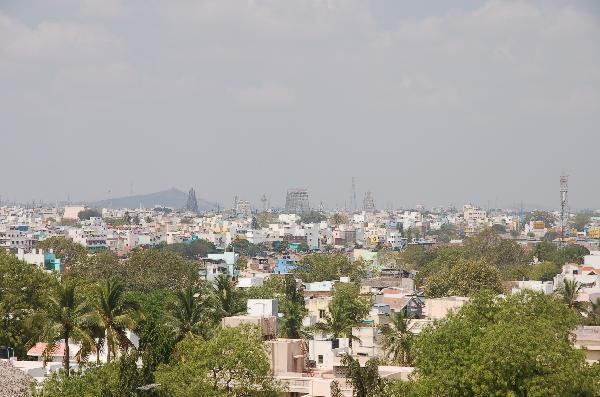 View of Madurai on South India vacation