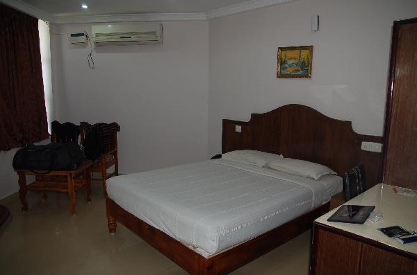 Our hotel in Thanjavur on South India vacation
