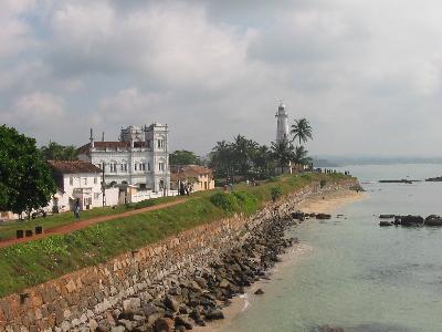 The Harbor in Galle, Sri Lanka