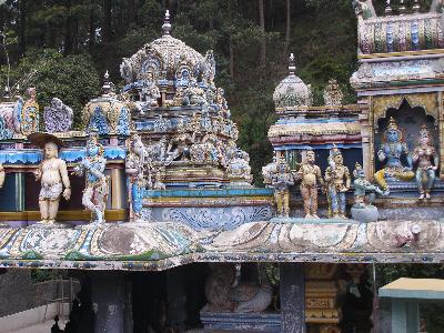 Beautiful Hindu Temple near Nuwara Eliva
