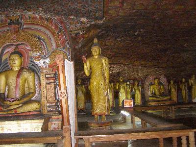 Cave temple of Dambulu, Sri Lanka