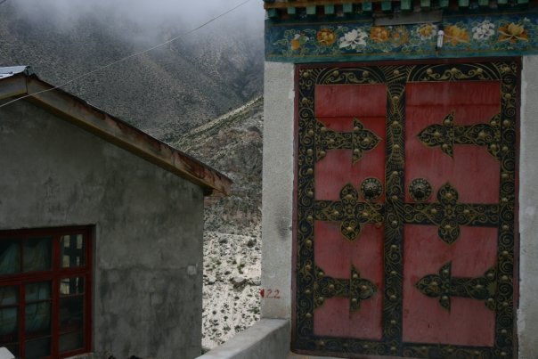 Tibet ornate doorway - Jessika Pilkes